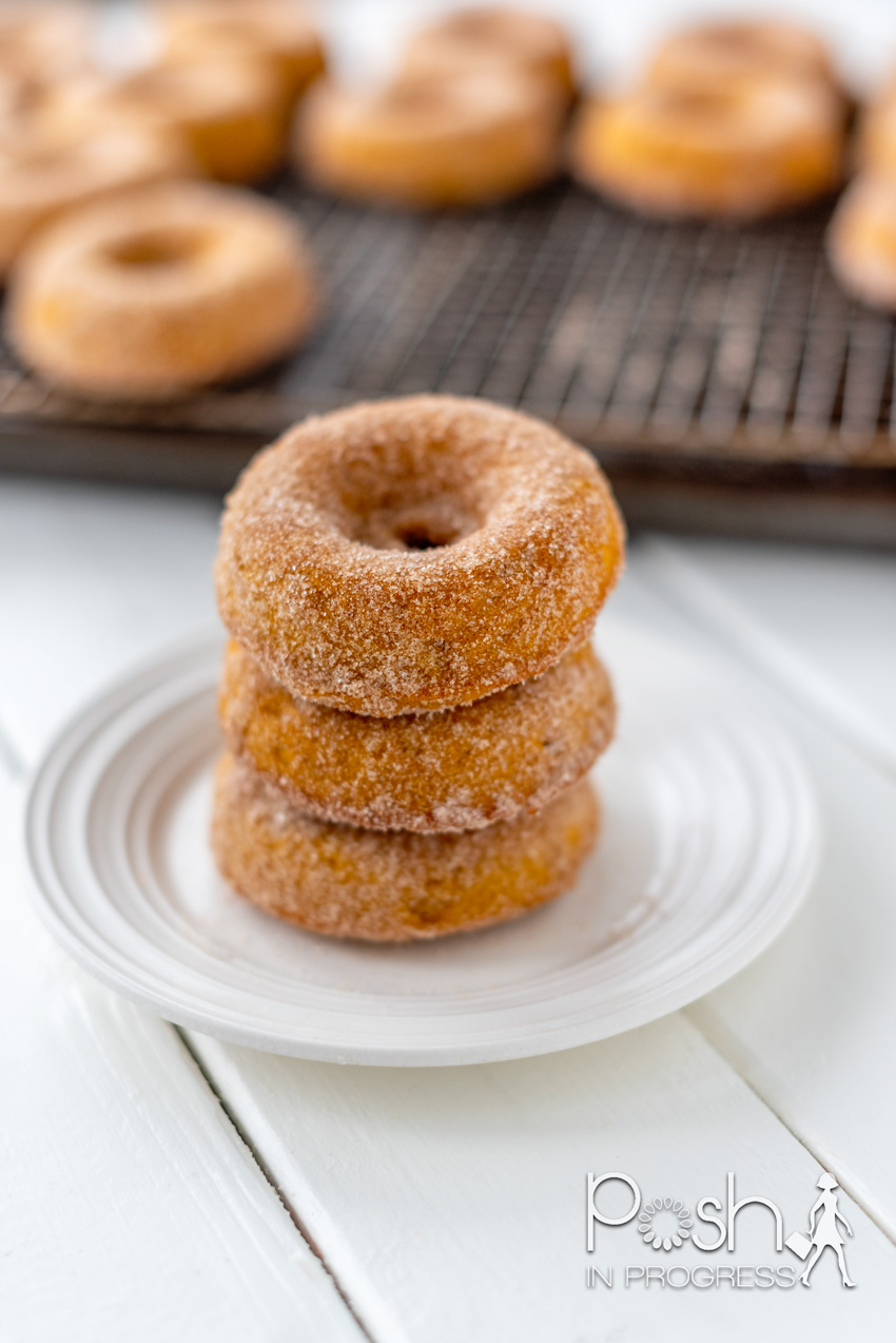 baked pumpkin spice donuts 2