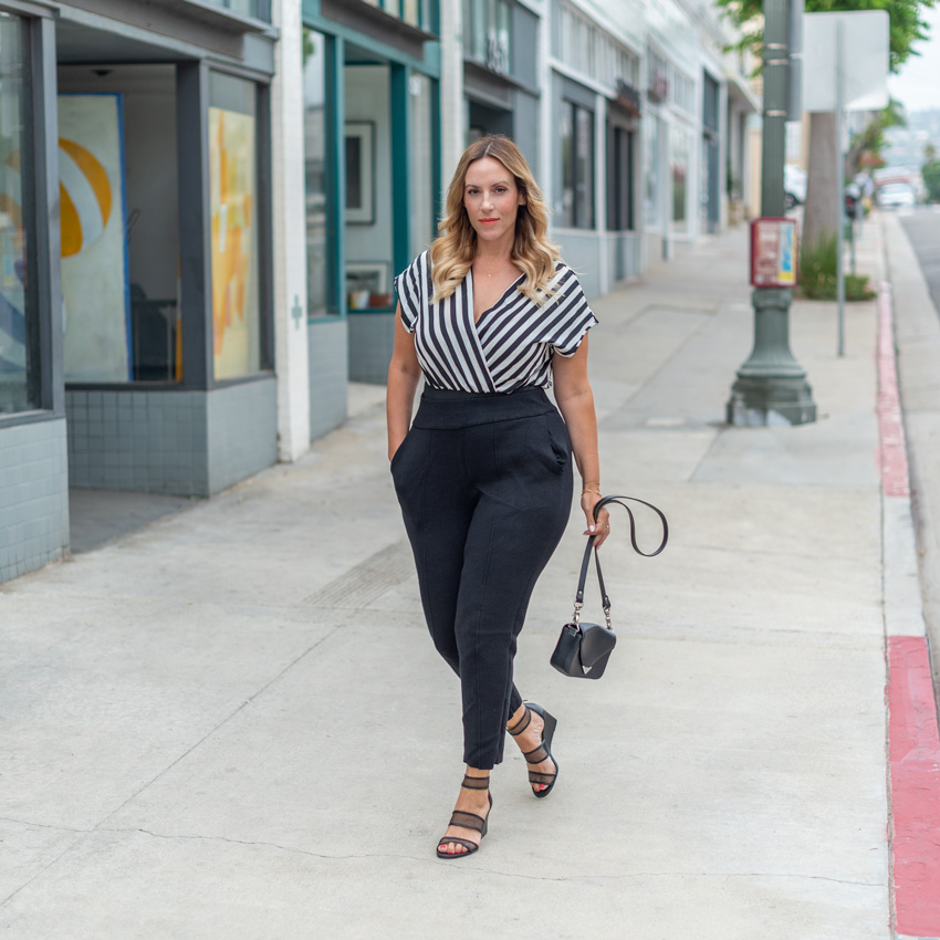 3 Quick Tips for How to Style a Black and White Bodysuit