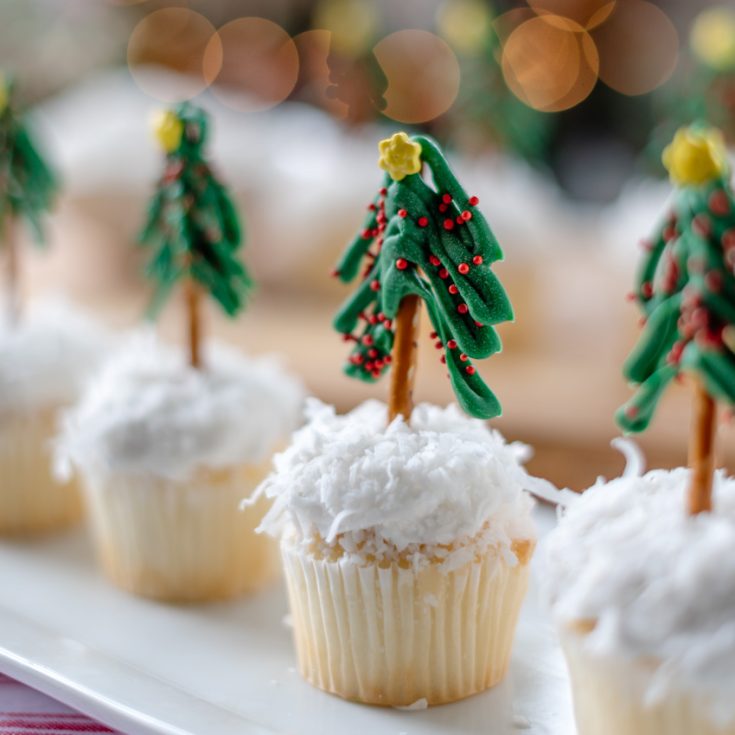 Christmas Tree Cupcake Topper