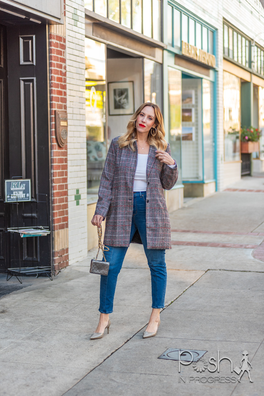 plaid jacket