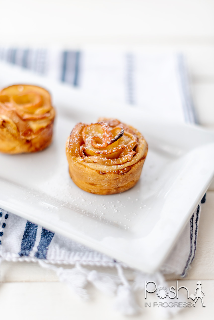 apple roses with puff pastry 3
