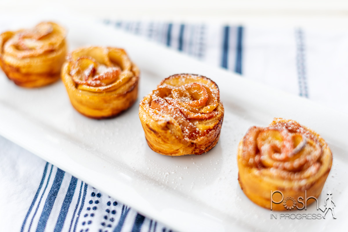 Apple Roses with Puff Pastry How to Make These Pretty Treats Posh in