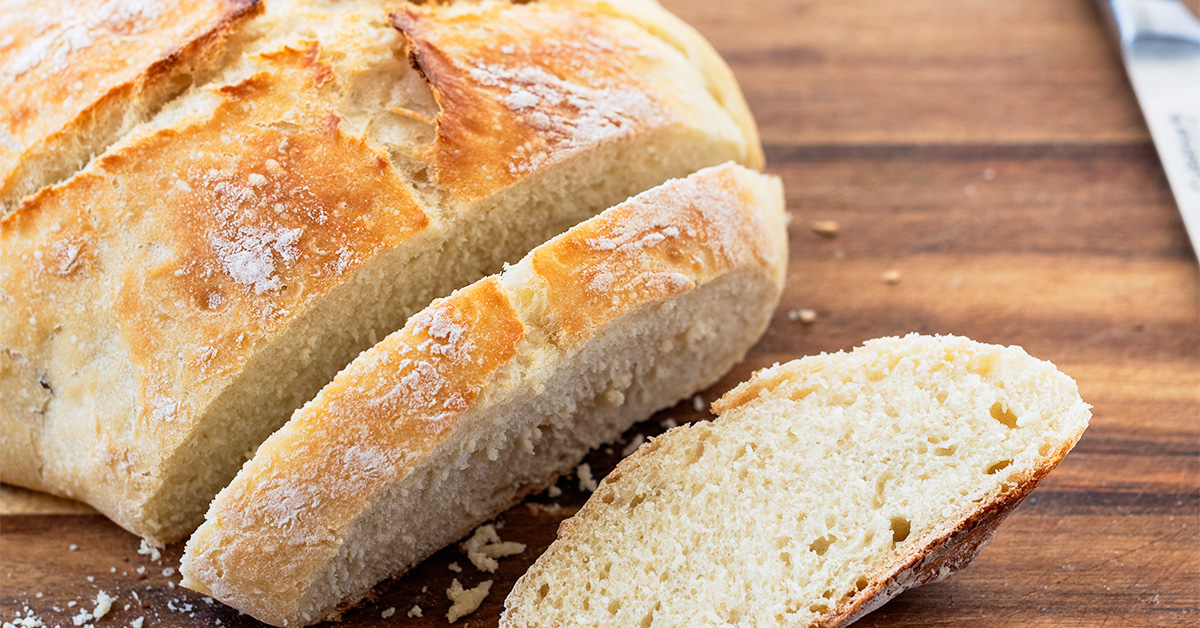 No Knead Artisan Bread - Dutch Oven Bread