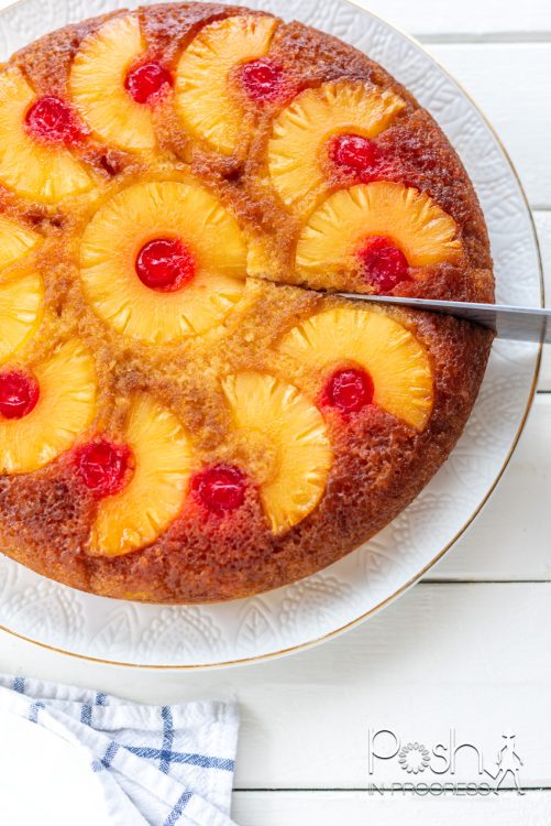 Pineapple Upside Down Cake How to Make One in a Cast Iron Skillet
