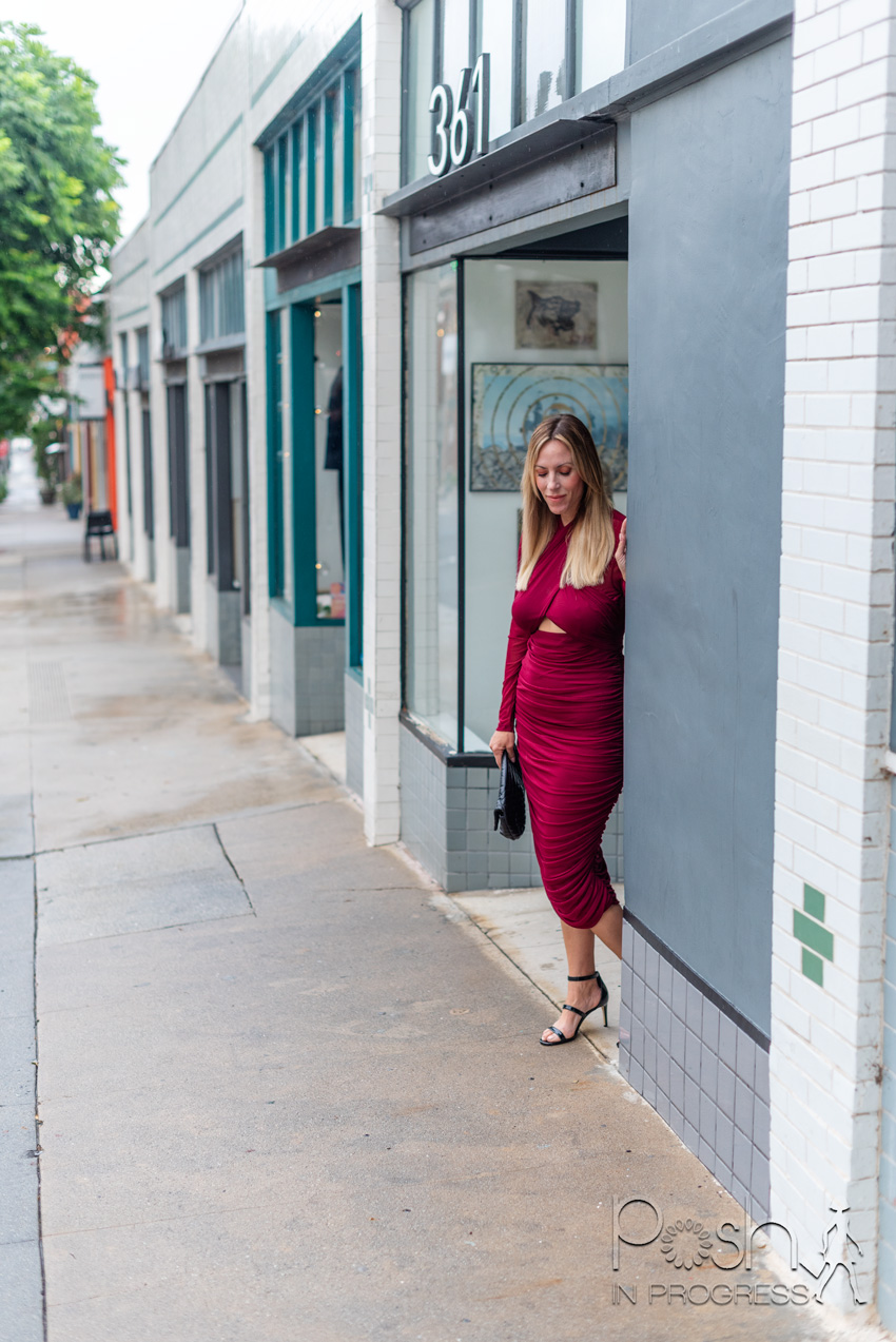 Fun  Fashion Find: This Ruched Bodycon Dress (Styled 8 Ways