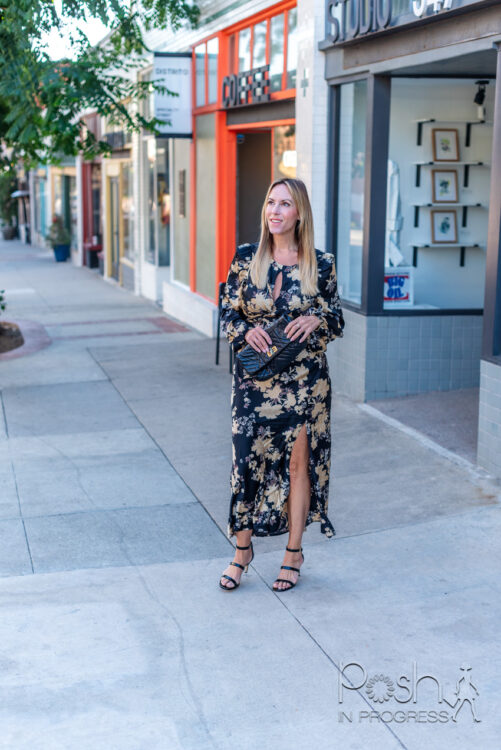 Long Sleeve Floral Midi Dress: How to Style Them for Fall - Posh in ...