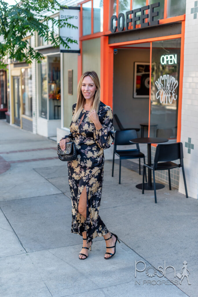 Long Sleeve Floral Midi Dress: How to Style Them for Fall - Posh in ...