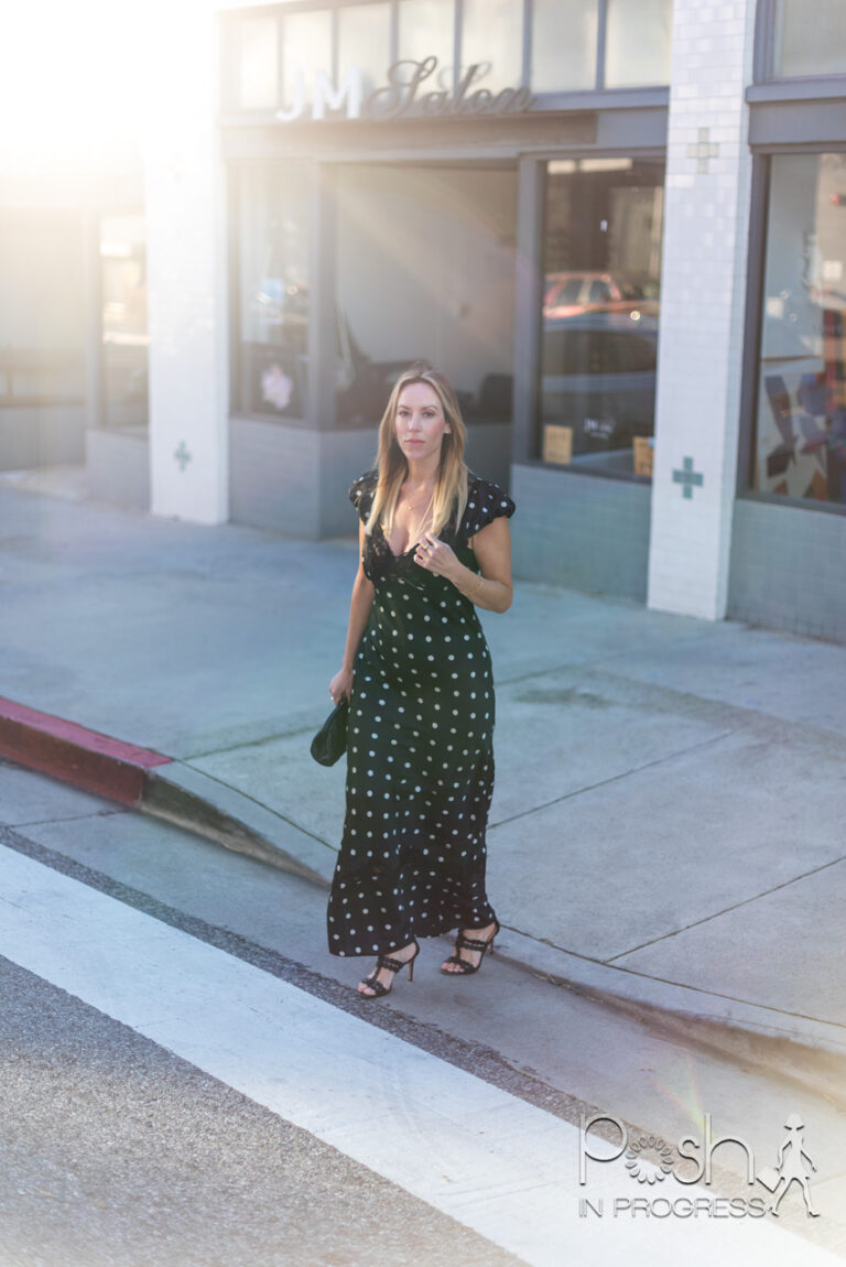 Black Polka Dot Dress: Styling Tips and Where to Find Them - Posh in ...