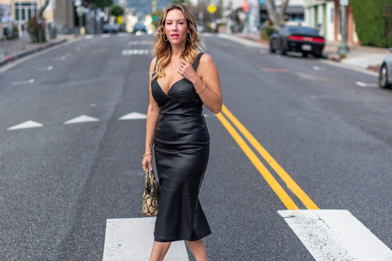 Black Pleather Dress: Where to Buy Them and How to Style Them