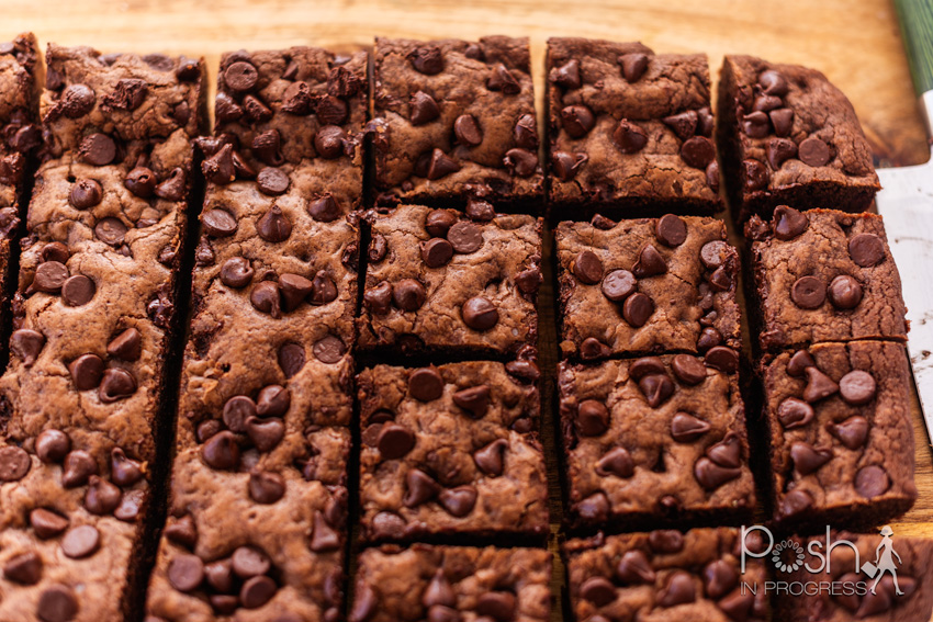 chocolate chocolate chip cookie bars 1