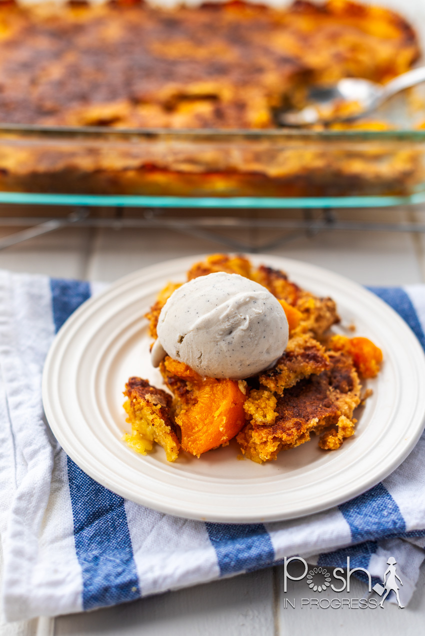 peach cobbler with cake mix 1